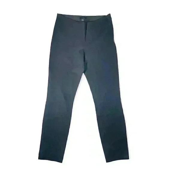 COS Denim Texture Trouser Pants in Black with Side Waist Zipper - Picture 1 of 7